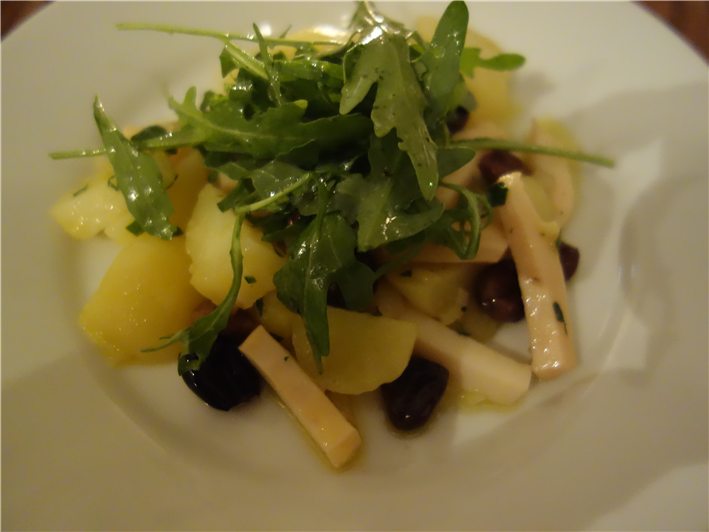 cuttlefish and potato salad